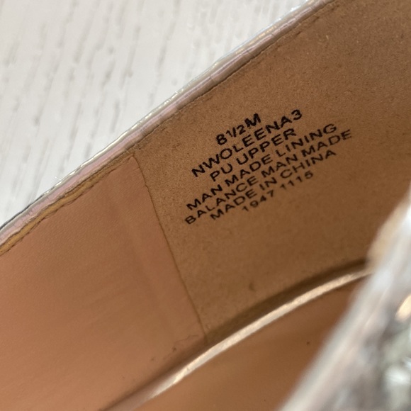 NEW - NINE WEST Glitter Ballet Flats - Picture 4 of 9